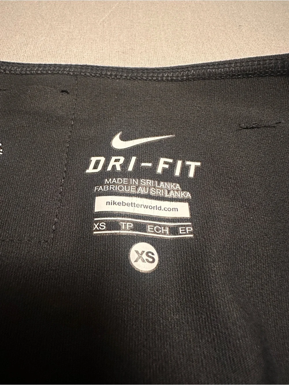 Nike‎ Women’s Black Athletic Cropped Leggings